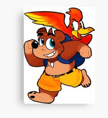 Banjo 'n Kazooie Canvas Print