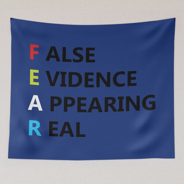 Item preview, FEAR False Evidence Appearing Real designed and sold by DomGDesign.