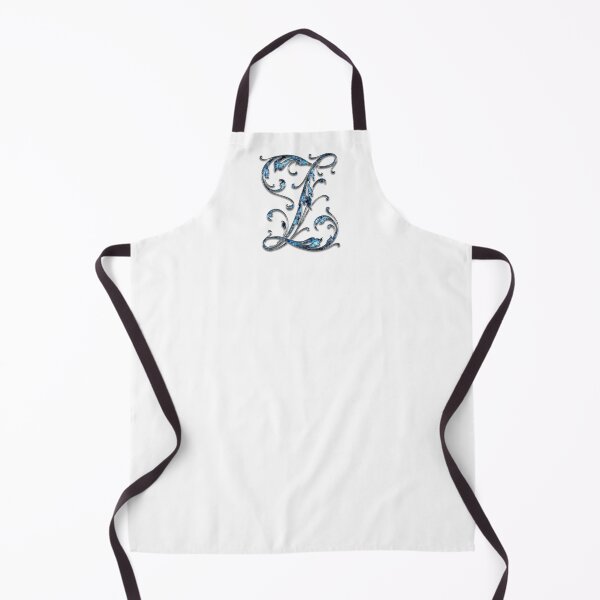 Item preview, Monogram - Blue Floral - Z designed and sold by LaughingGryphon.