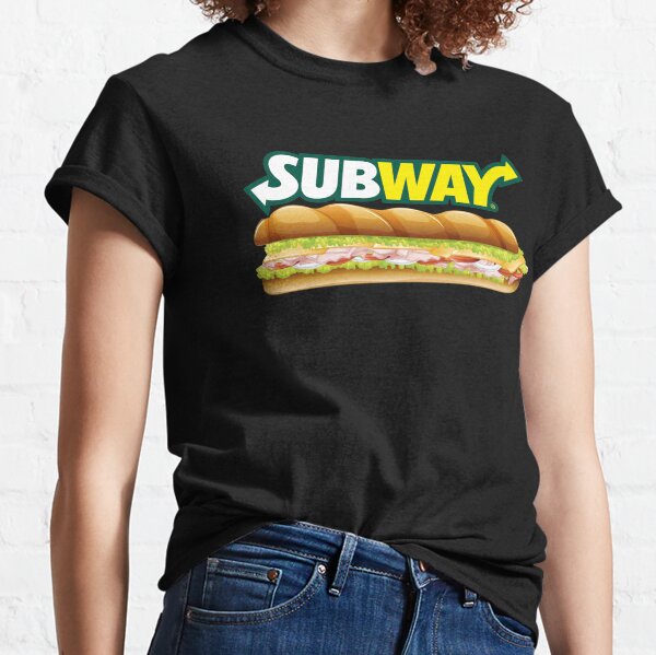 Subway Logo T Shirts Redbubble - subway deli roblox