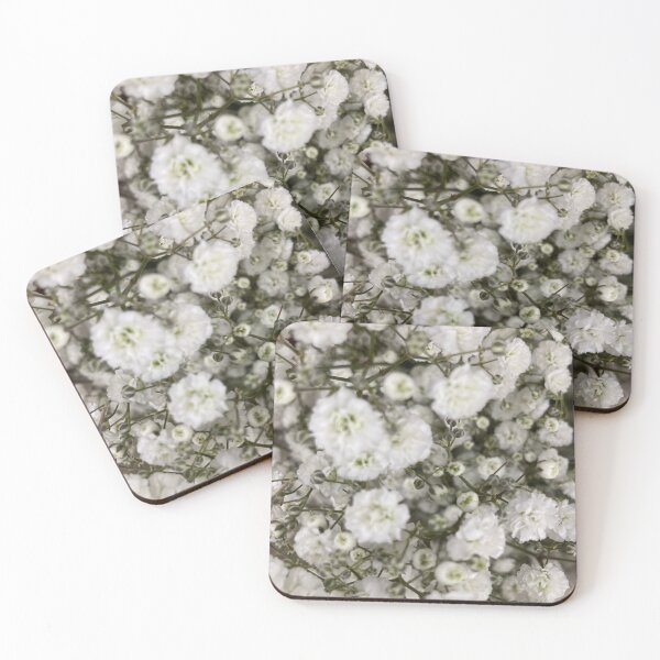Item preview, Puffy White Flowers designed and sold by Taranodongirl7.