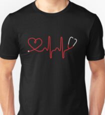 Nurse Heartbeat Unisex T-Shirt