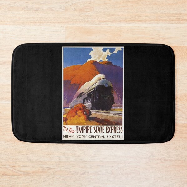 Item preview, Empire State Express retro poster designed and sold by CorasPosters.