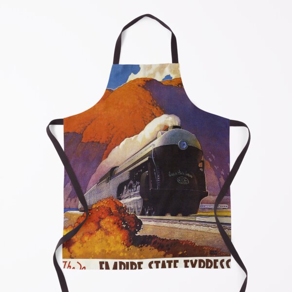 Item preview, Empire State Express retro poster designed and sold by CorasPosters.