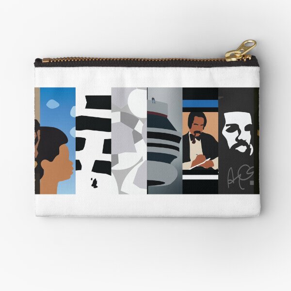 drake minimal album covers Zipper Pouch