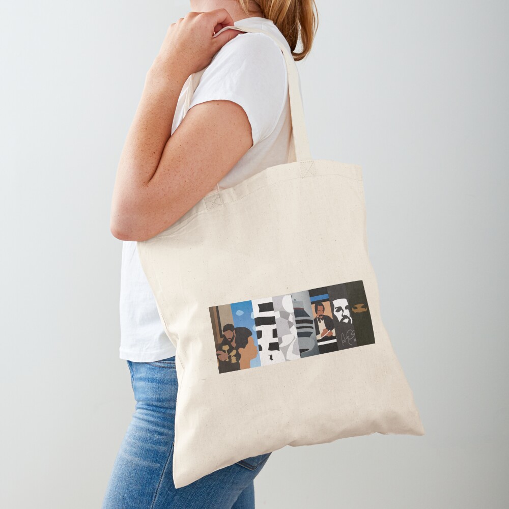 drake minimal album covers Tote Bag