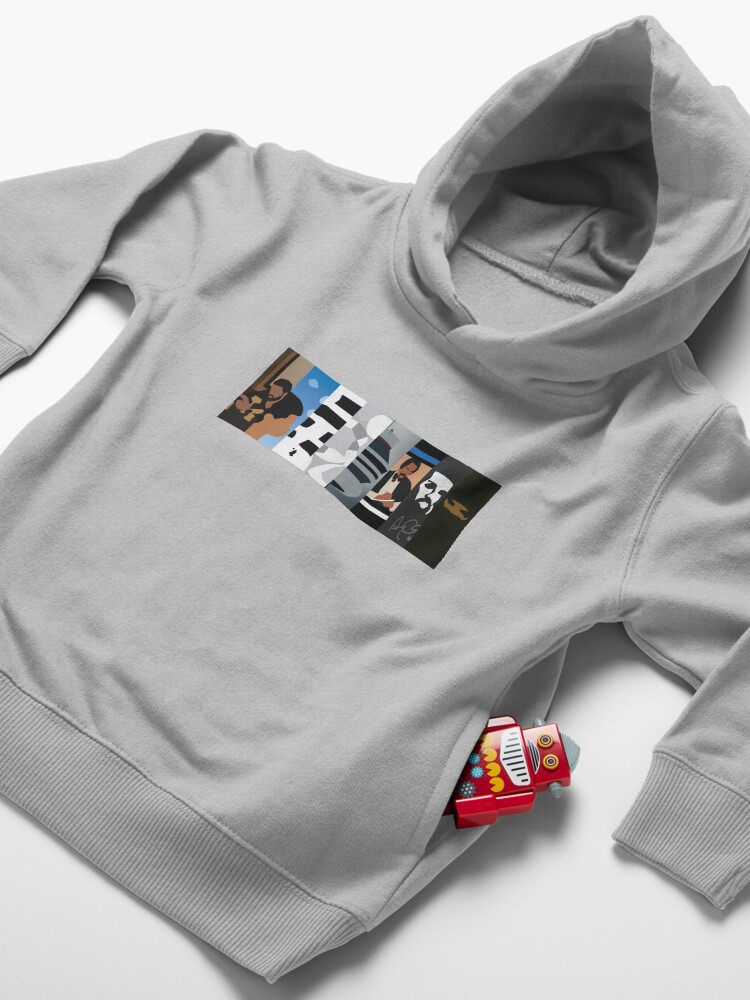 Alternate view of drake minimal album covers Toddler Pullover Hoodie