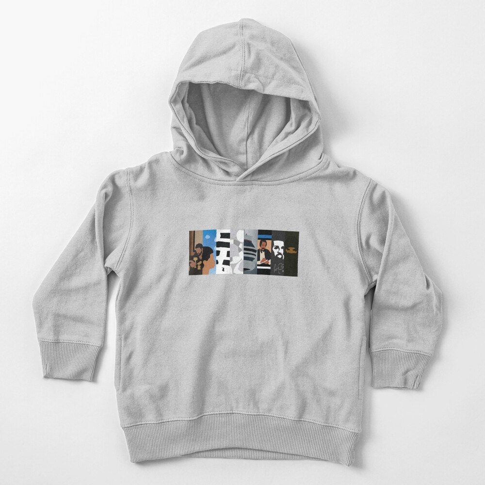 drake minimal album covers Toddler Pullover Hoodie