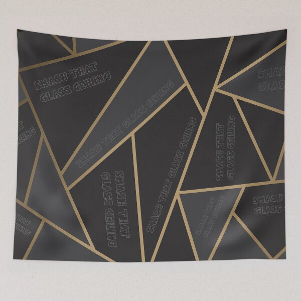Item preview, Smash That Glass Ceiling! (Dark Grey) designed and sold by HeraAndKosmos.