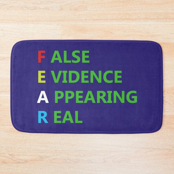 Item preview, FEAR False Evidence Appearing Real designed and sold by DomGDesign.