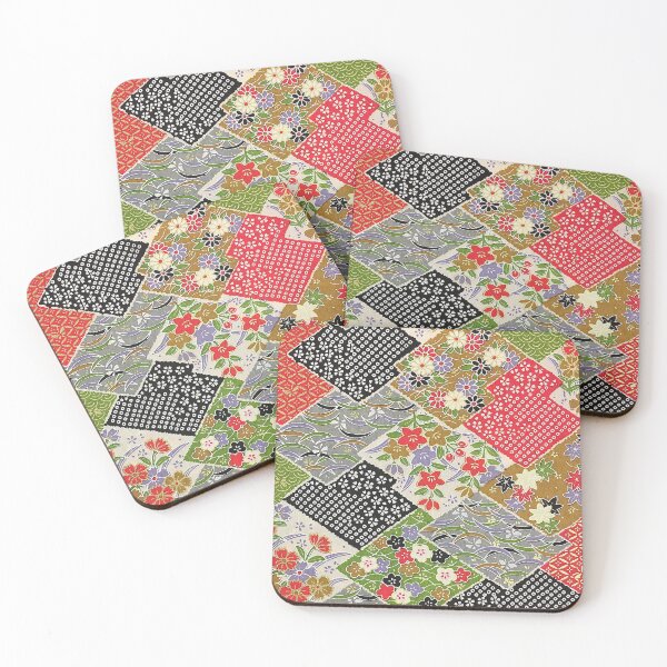 Item preview, Quilted flower pattern  designed and sold by AsianVibes.