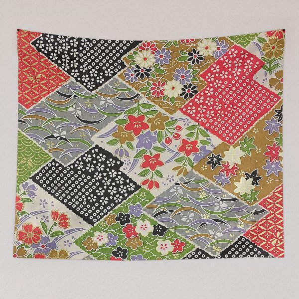 Item preview, Quilted flower pattern  designed and sold by AsianVibes.