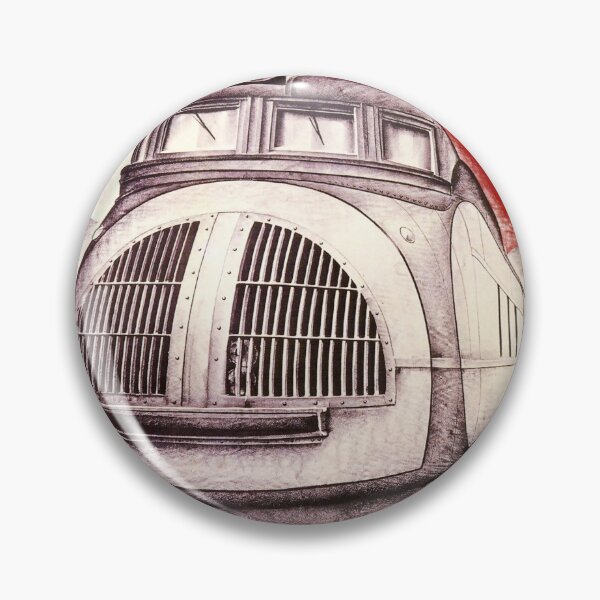Item preview, Streamline Train retro poster designed and sold by CorasPosters.