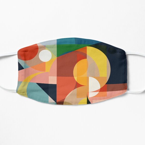 Mid Century Design 4 Flat Mask