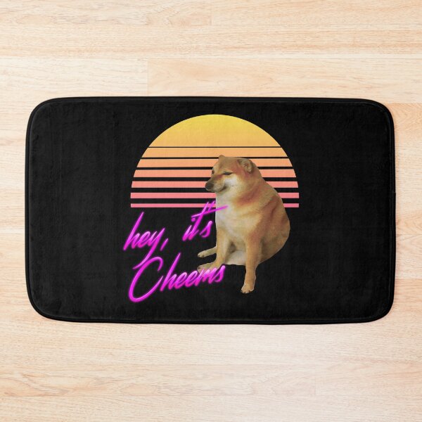 Item preview, Cheems (Vaporwave) designed and sold by Ettore13.