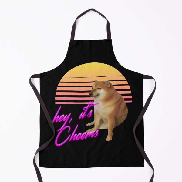 Item preview, Cheems (Vaporwave) designed and sold by Ettore13.