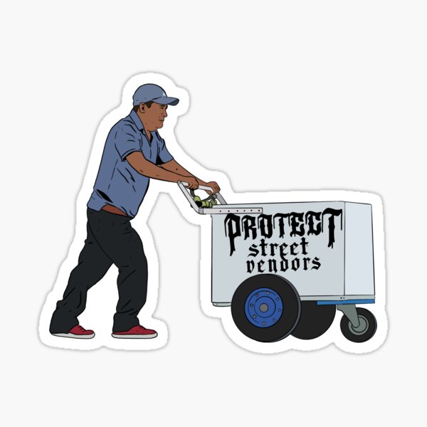 Item preview, Protect Street Vendors designed and sold by DavidDrawsStuff.