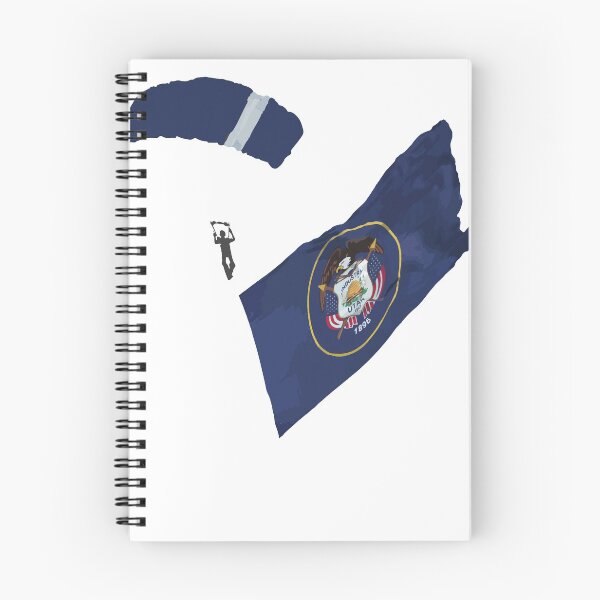 Item preview, Utah Flag Skydive Demo designed and sold by SkydiveApparel.