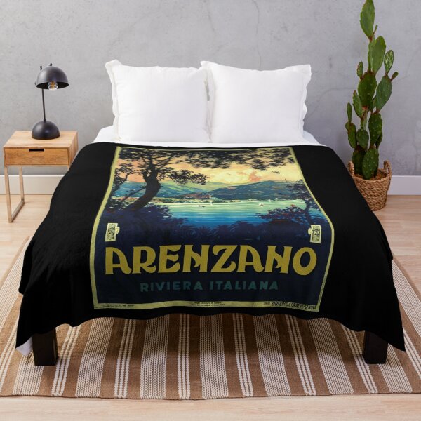 Item preview, Arenzano retro poster designed and sold by CorasPosters.
