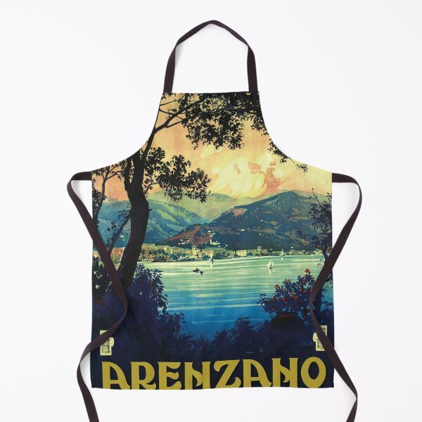 Item preview, Arenzano retro poster designed and sold by CorasPosters.