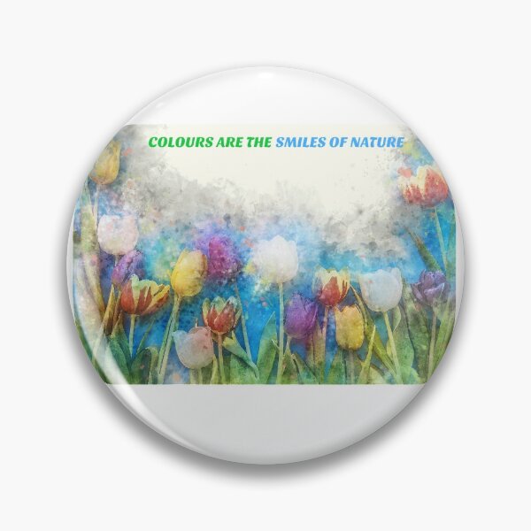 Item preview, Colours Are The Smiles Of Nature designed and sold by Patocarto.