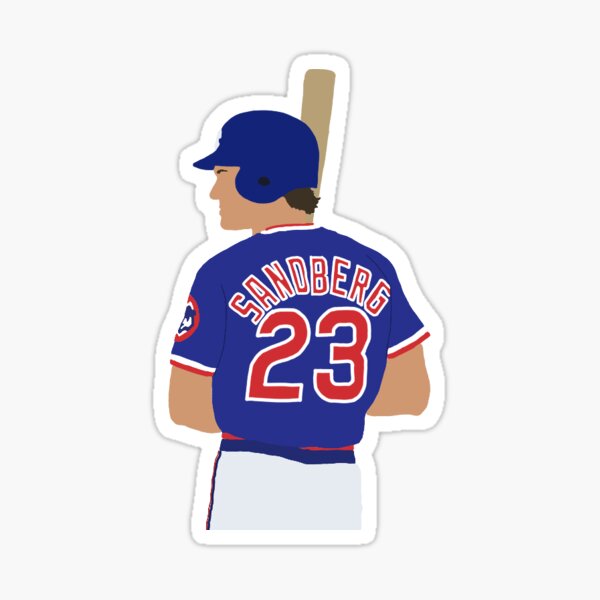 Aperçu de l'œuvre Baseball Ryne Sandberg créée et vendue par emilydraeger.