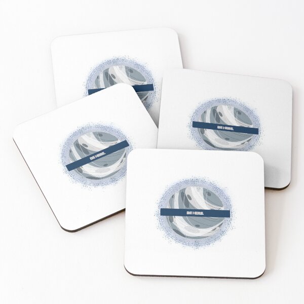 Item preview, Be here space moon street codes streetwear design clothing brand designed and sold by OVERSAI.
