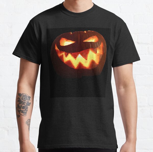 Nasty Halloween Pumpkin Classic T-Shirt