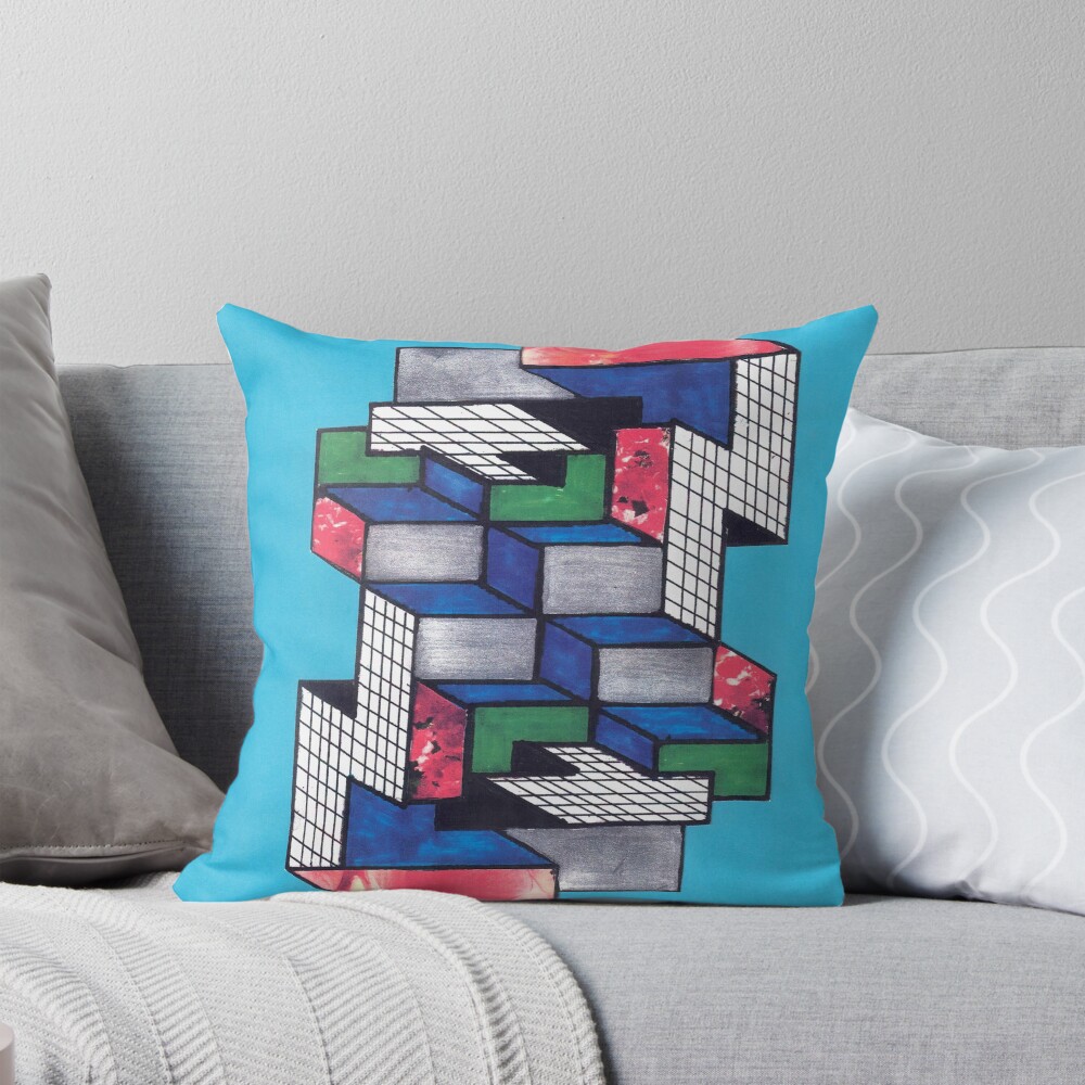 Item preview, Throw Pillow designed and sold by DAVIDLIBERTY.