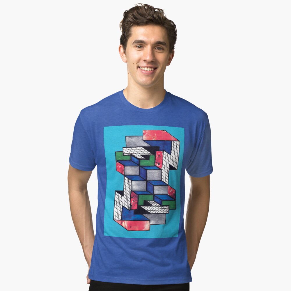 Item preview, Tri-blend T-Shirt designed and sold by DAVIDLIBERTY.