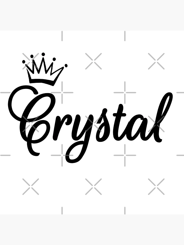 Crystal Name In Graffiti
