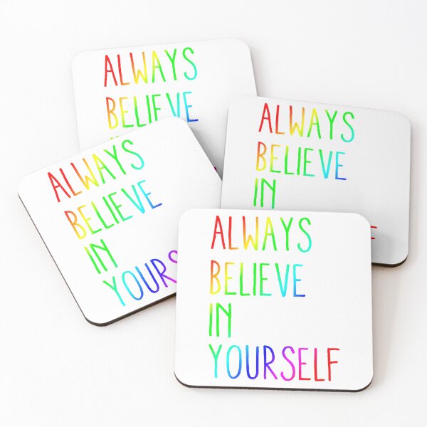 Item preview, Believe in Yourself Always designed and sold by WolfGraphics.