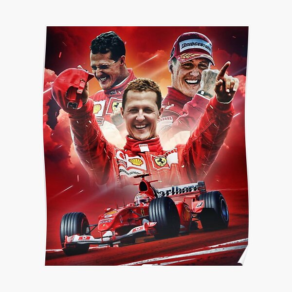 Michael Schumacher Posters Redbubble