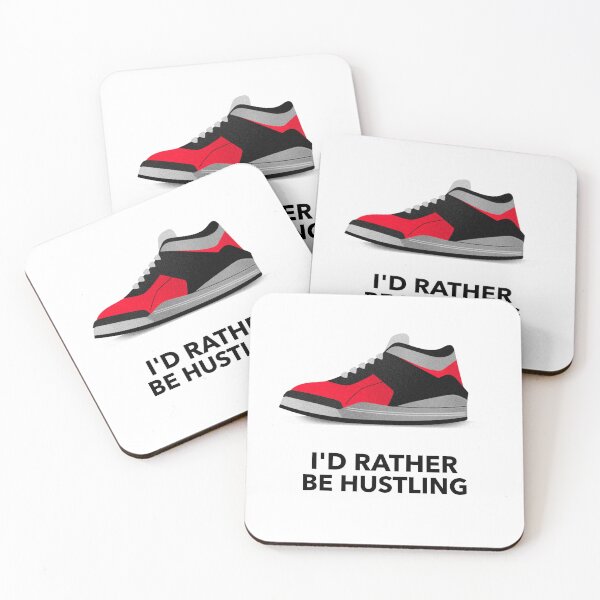 Item preview, I'd rather be hustling sneakers street codes streetwear design clothing brand designed and sold by OVERSAI.