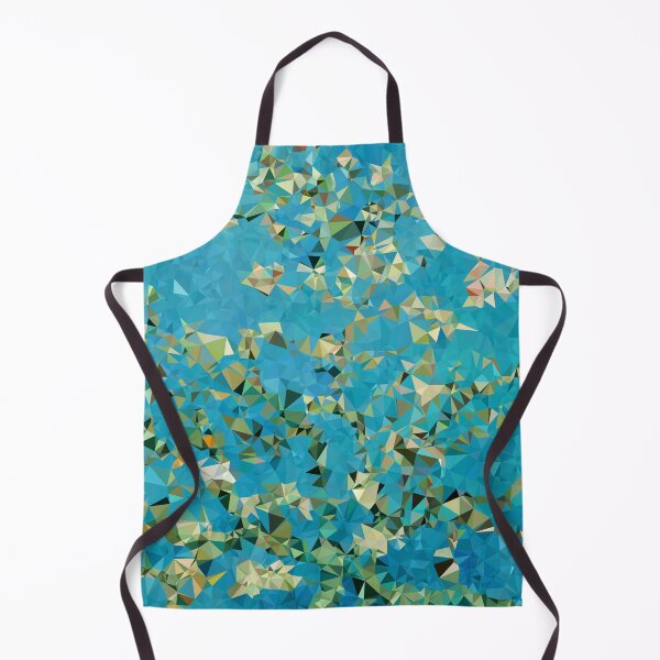 Item preview, Blossoming Almond Tree After Van Gogh Low Poly Geometric Triangles designed and sold by Vicky Brago-Mitchell®.