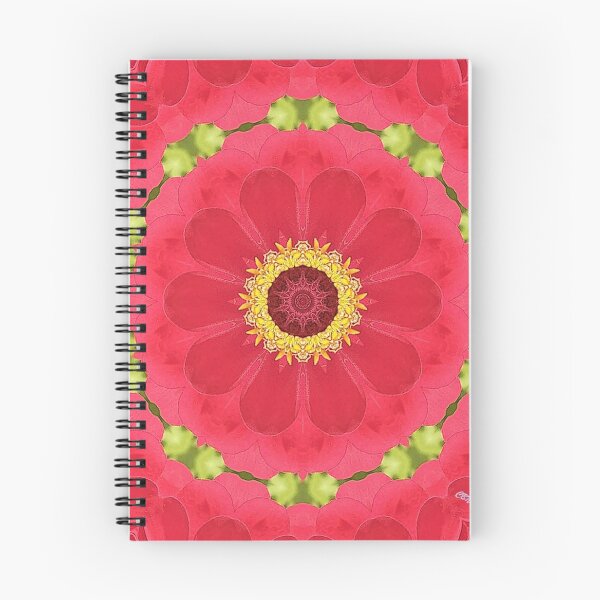Item preview, Kaleidoscopic Zinnia designed and sold by RainbowStudios.