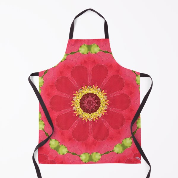 Item preview, Kaleidoscopic Zinnia designed and sold by RainbowStudios.