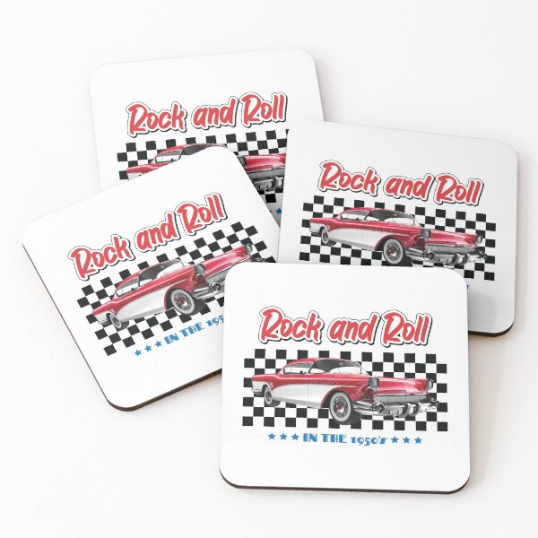 Item preview, Rock and Roll 1950s Classic Red Car designed and sold by EstelleStar.