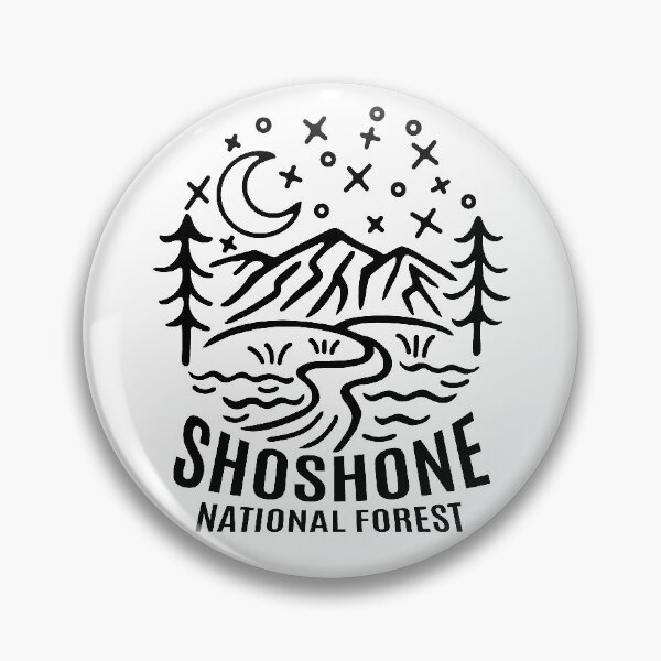 Item preview, Shoshone National Forest designed and sold by HalpinDesign.
