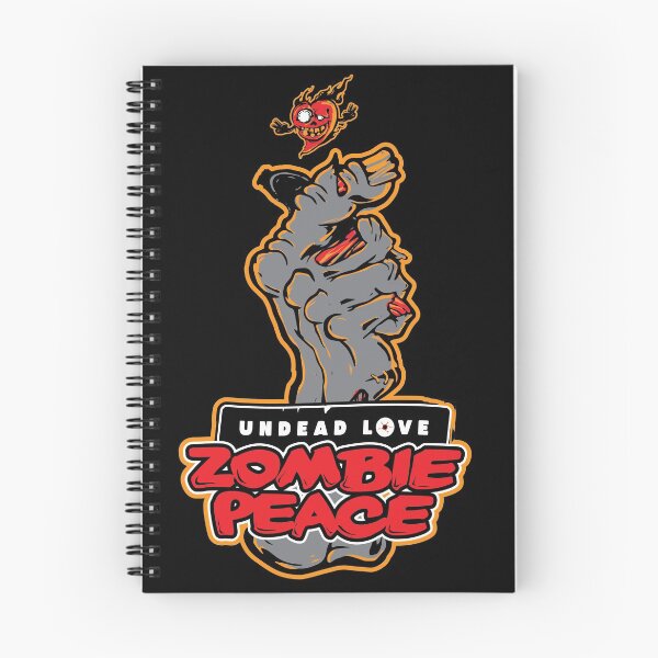 Item preview, Undead Love Zombie Peace Sign designed and sold by WULFLAND ARTS.
