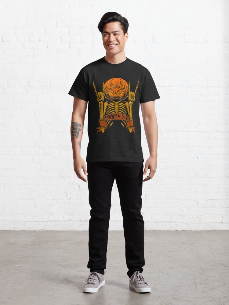 Alternate view of Spooky 4 Life Classic T-Shirt