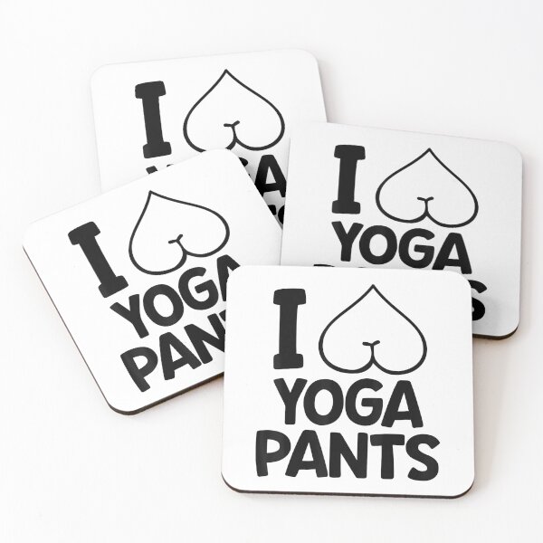 Item preview, I Love Yoga Pants Funny Heart Nice Butt Men's Women's Gift designed and sold by lylehoa.