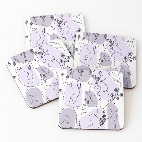 Item preview, wildflower line drawing designed and sold by mariaruggiero19.