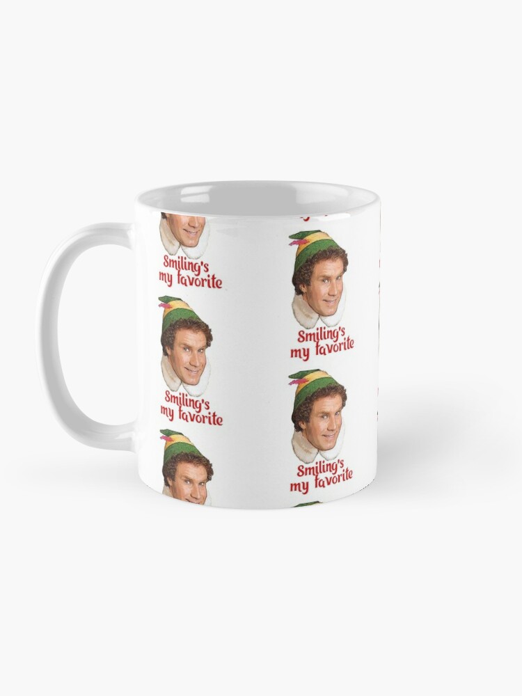 Buddy from Movie Elf Smiling is my Favorite 20oz Coffee Cup