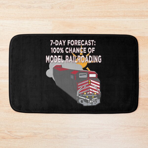 Item preview, Model Railroading Funny Chance Of Forecast designed and sold by UrTops.