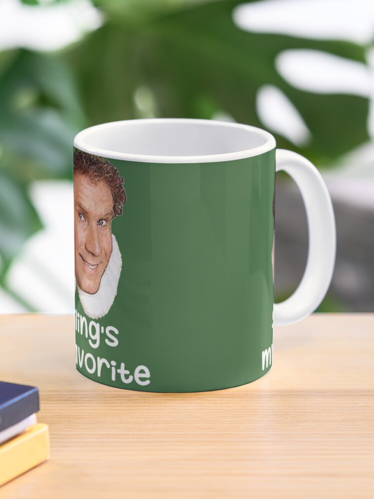 Smiling's my favorite Buddy The Elf Movie Will Ferrell Coffee Mug