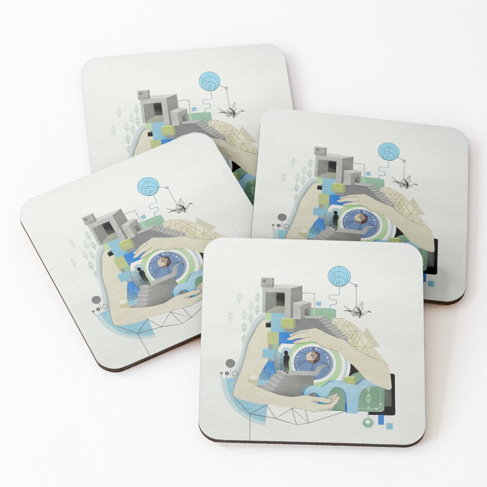 Item preview, Coasters (Set of 4) designed and sold by ideetart.
