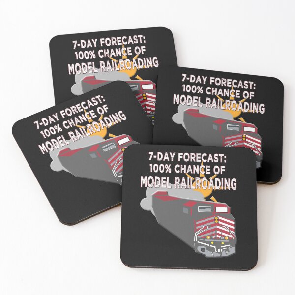 Item preview, Model Railroading Funny Chance Of Forecast designed and sold by UrTops.