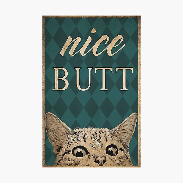 CSA Cat Sad Alone Photographic Print
