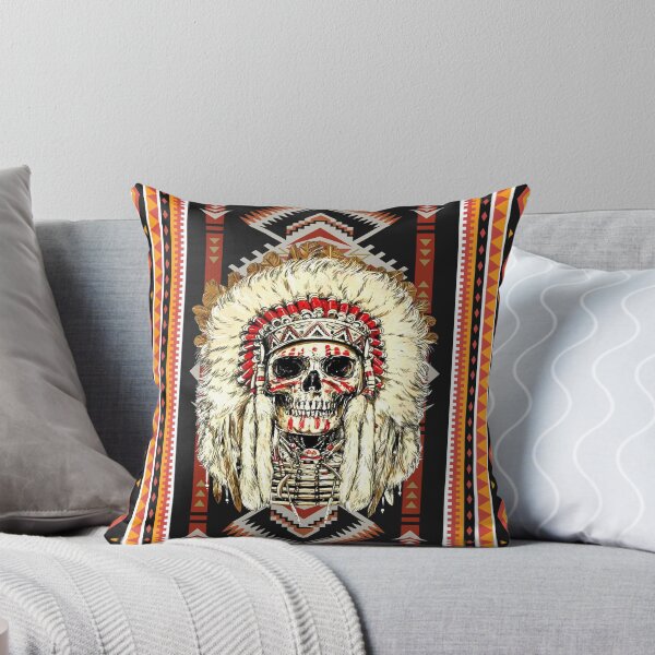 Artikelvorschau, Schädeltattoos der amerikanischen Ureinwohner entworfen und verkauft von OctocupShop.